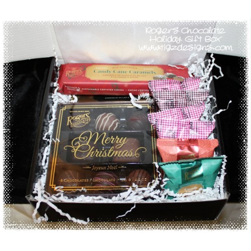 Merry Christmas Chocolate Assortment Gift Box - Roger's Chocolates
